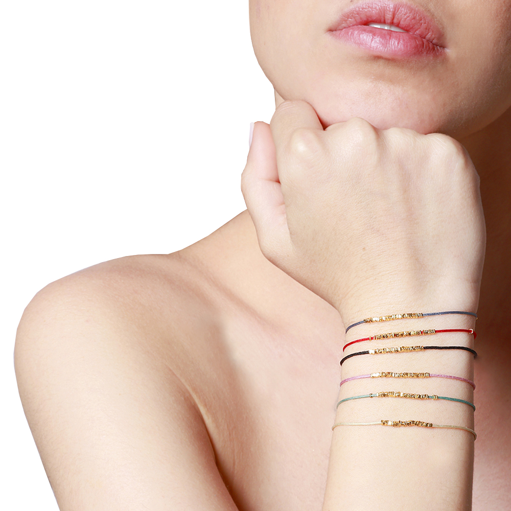 Bracelets de cordon ou fil en gros